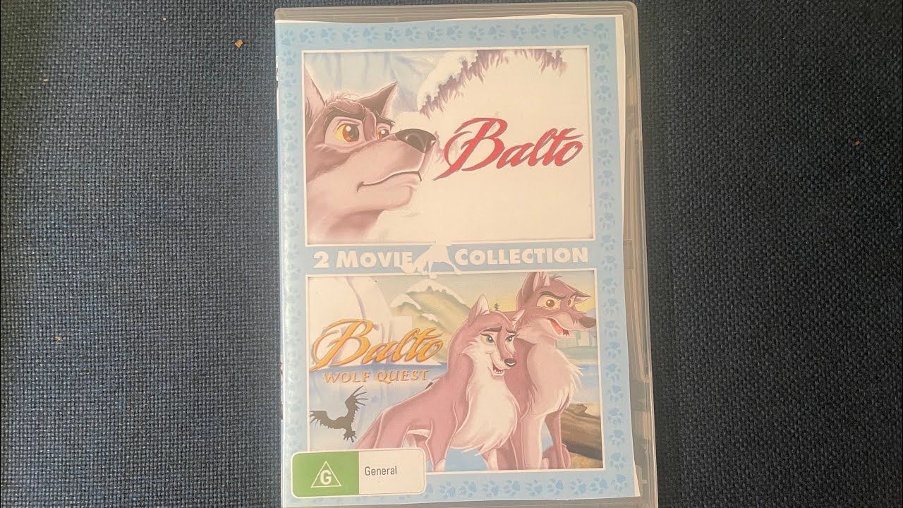 Opening to Balto 2 Movie Collection 2017 DVD