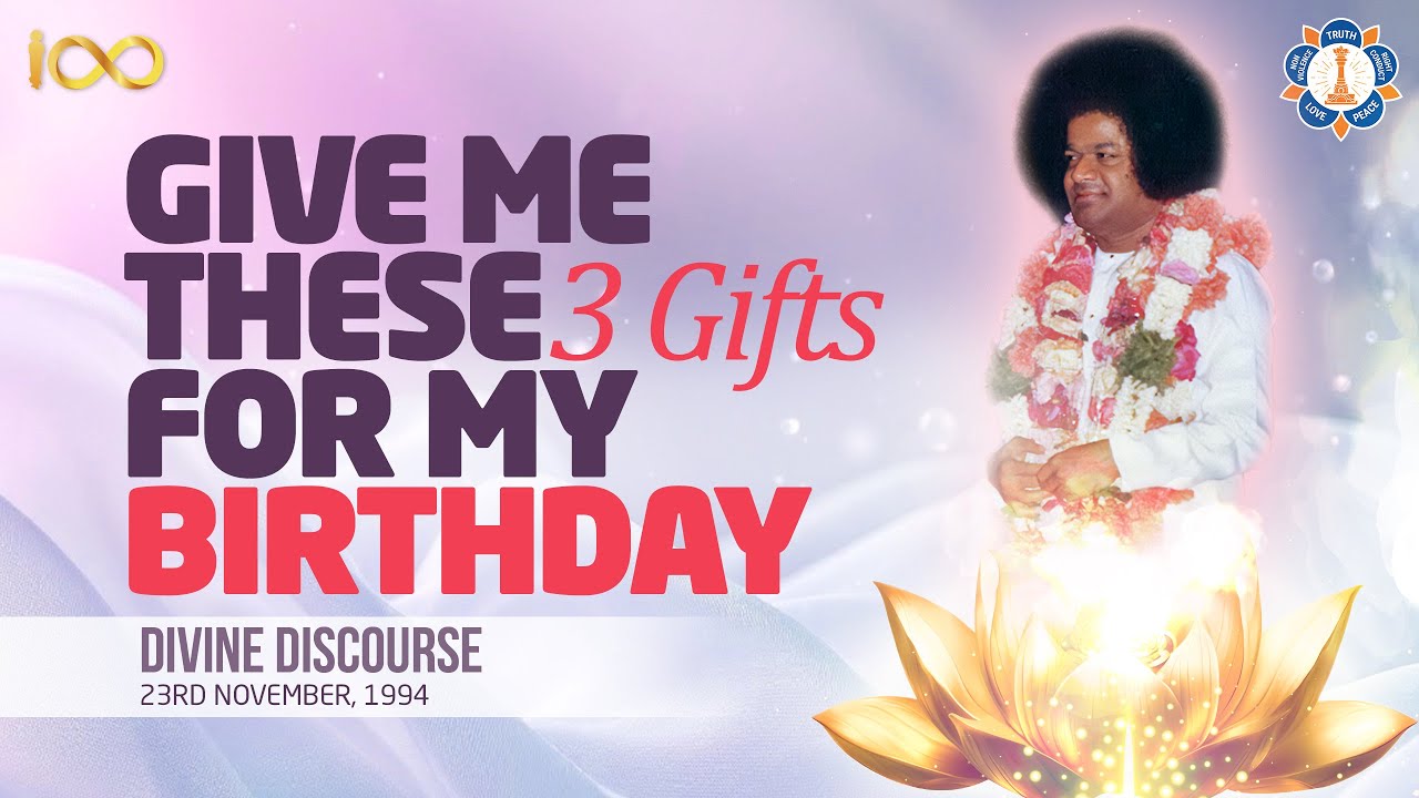 Следует отказаться от курения, употребления алкоголя и мяса | Божественная речь Сатьи Саи в честь...