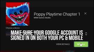 How To Download POPPY PLAYTIME on ANDROID - How to Download Poppy Playtime Chapter 1 Mobile Tutorial