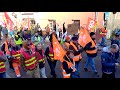 Manifestation Cfdt Intetco Retraites Moutiers 16 février 2023