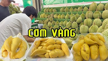 Sầu Riêng RI6 cơm vàng khỏi chê chút nào luôn nha 