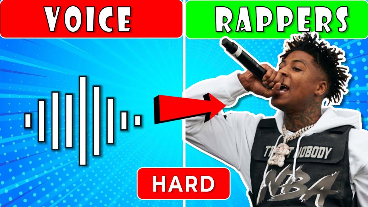 🎙 Guess The Rapper By Their Voice 👌  | Hard Rap Quiz (99.9% Will Fail) | Rap Quiz 2023 |
