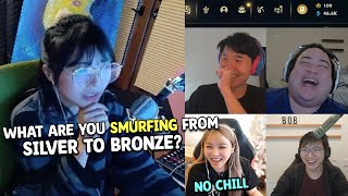 LilyPichu Stealing Toast's Sponsor & ROASTING Him for Smurfing