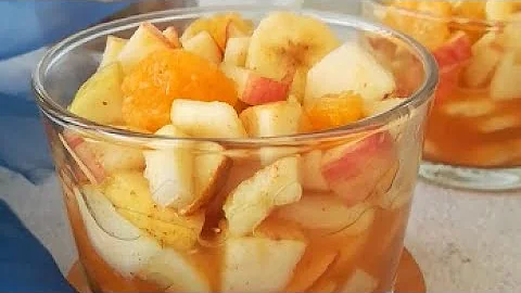 Juicy Fruit Chaat / Spiced Fruit Salad Ramadan Recipe By Kitchen Corner