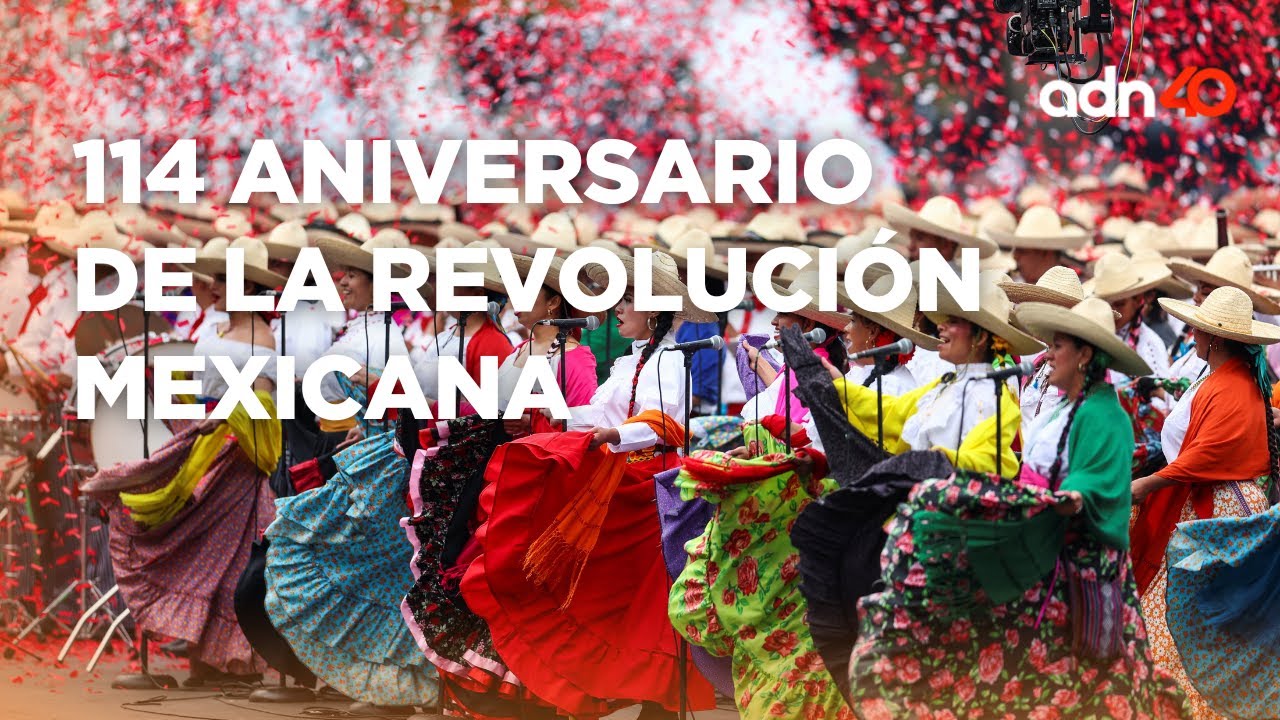 Desfile cívico militar por el 114 aniversario de la Revolución Mexicana ...