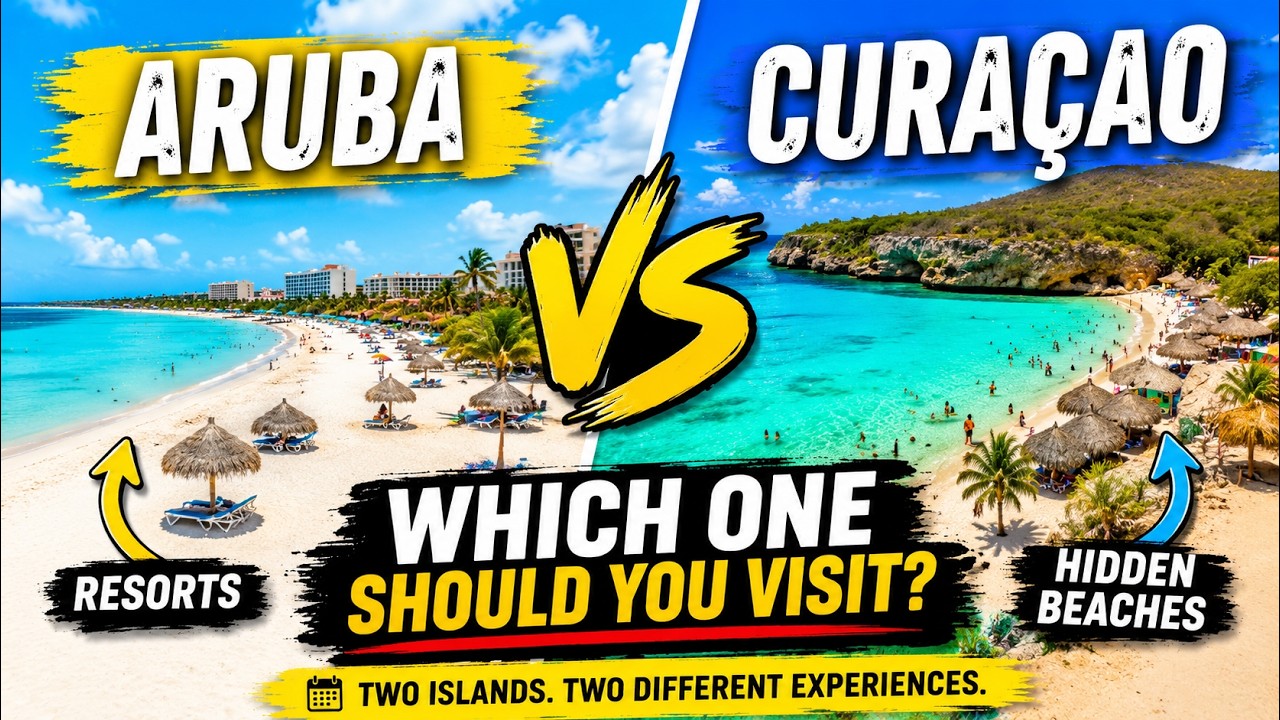 Aruba vs Curaçao: Which Caribbean Island Should YOU Visit? 🇦🇼🇨🇼