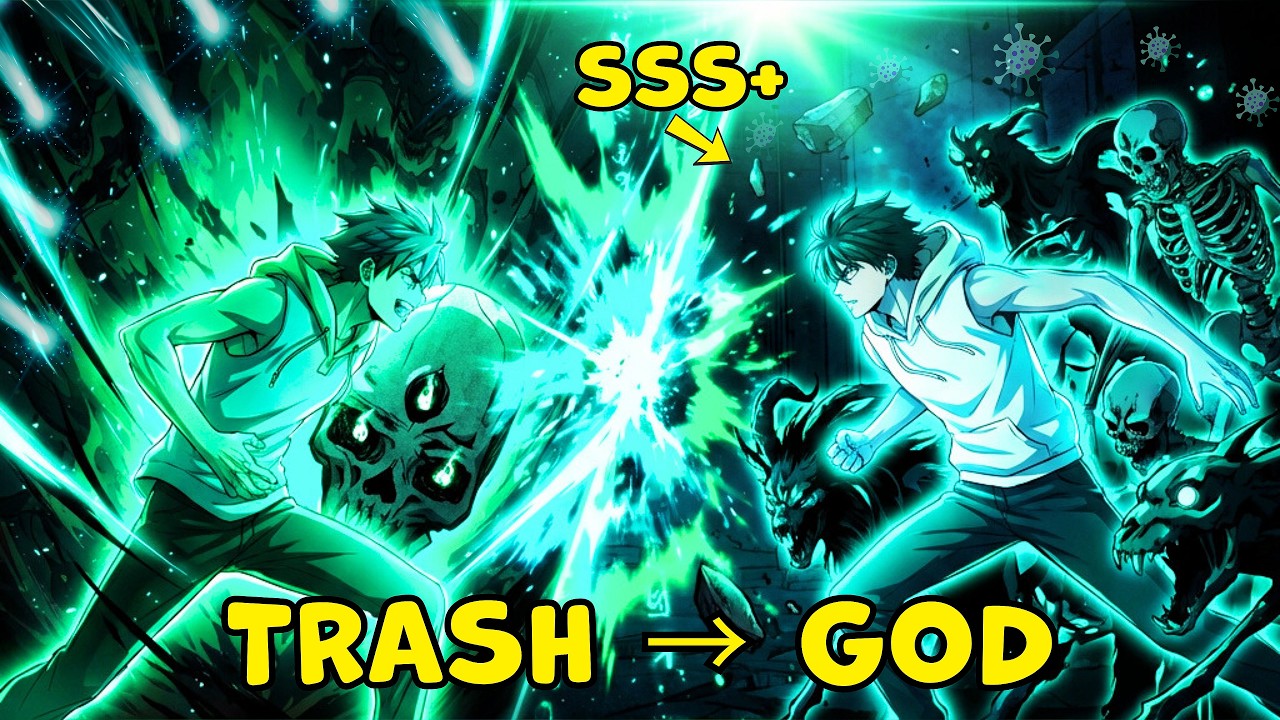 TRASH Awakened LEGENDARY Gatekeeper System & Rules Infinite Dimensions! - Manhwa Recap
