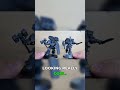 Size Comparison: Kitbashed Terminator vs. Others! #shorts #warhammer40k