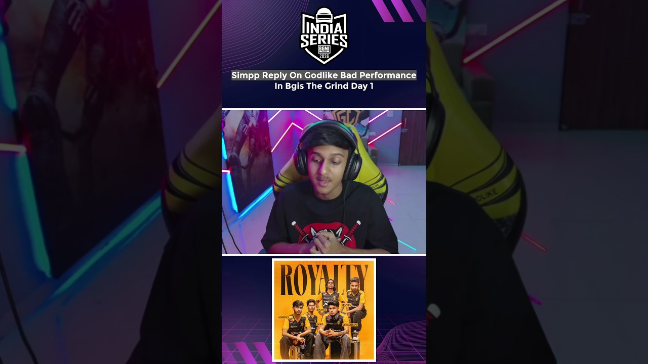 Simpp Reply On Godlike Bad Performance In Bgis The Grind Day 1 