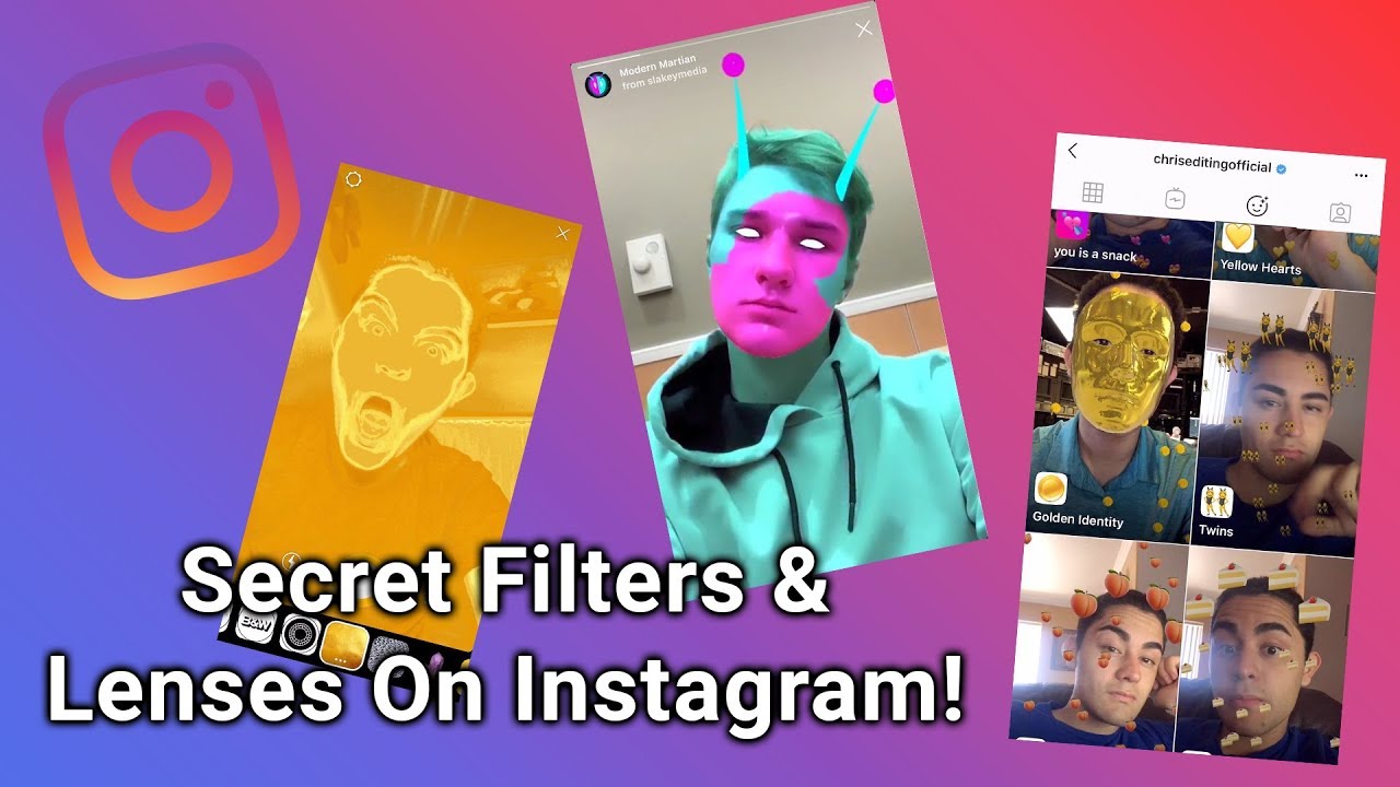 Hidden Secret Instagram Filters! Instagram Tips & Tricks 2019!