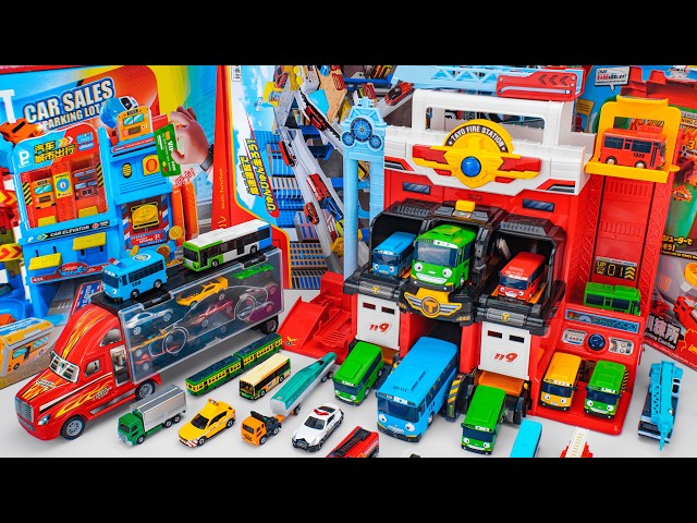 トミカ消防署と保管車 Tomica Fire Station & Storage Truck ASMR Satisfying with Unboxing