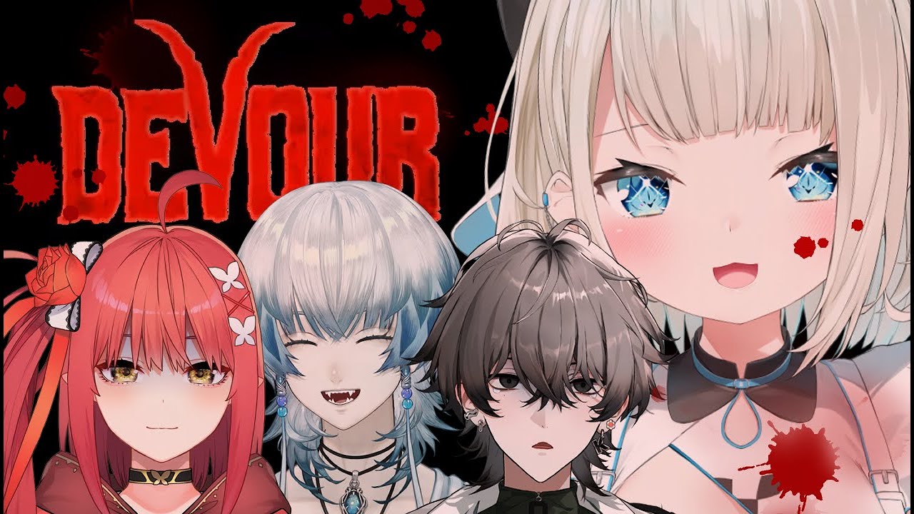 【DEVOUR】ネオポルテ2期生！化け物狩りは任せなさい！ /心白てと、久我レオ、鱗水スイ【ネオポルテ/Quattro/絲依とい】
