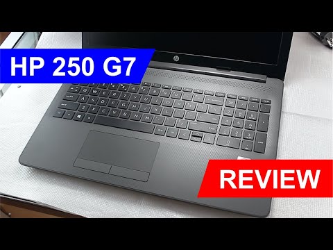 HP 250 G7 15.6" - business laptop (i3-1005G1, 8GB RAM, 256GB M.2 NVMe PCIe) | Unboxing & Review