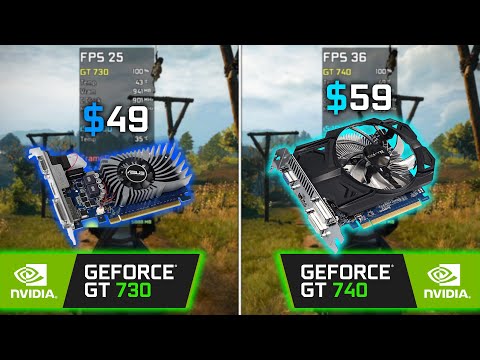 GT 730 vs GT 740 - Test in 7 Games