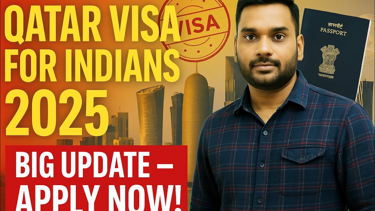 “QATAR VISA FOR INDIANS 2025” | BIG UPDATE – APPLY NOW 