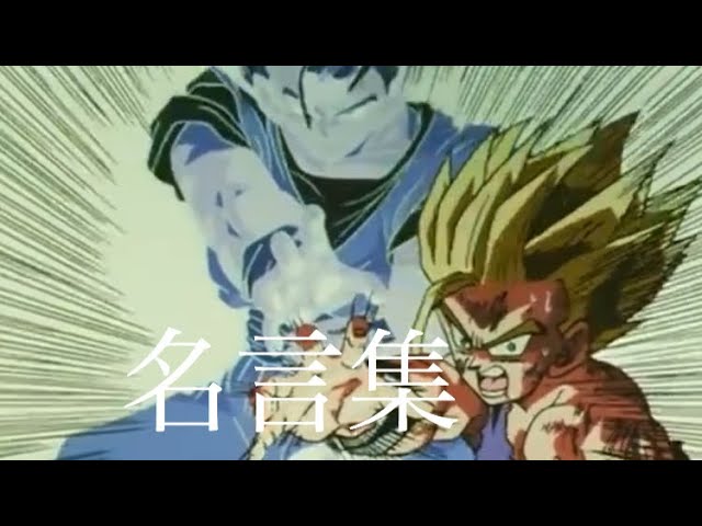 Mad ドラゴンボール名言集 運命の日 魂 魂 Youtube