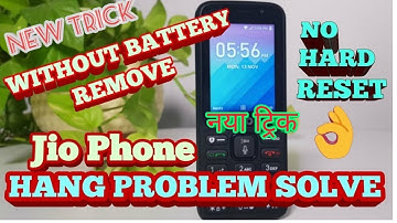 Jiophone Hang Problem Solve Without Hard Reset