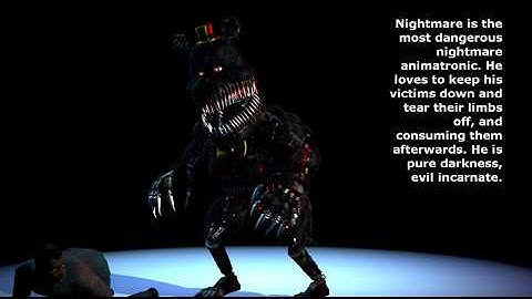 How the nightmare animatronics end you part 2