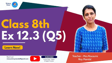 [Revised NCERT Syllabus] Class 8 Ex-12.3 Q5 | Factorization | Victory Point