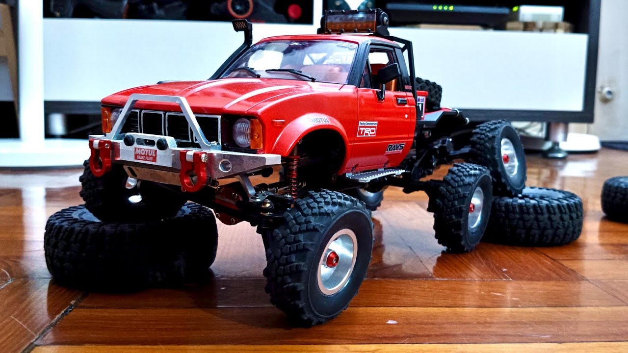 C16 Hybrid/ Modified and Customized 1:16 Scale Toyota Shell RC - YouTube