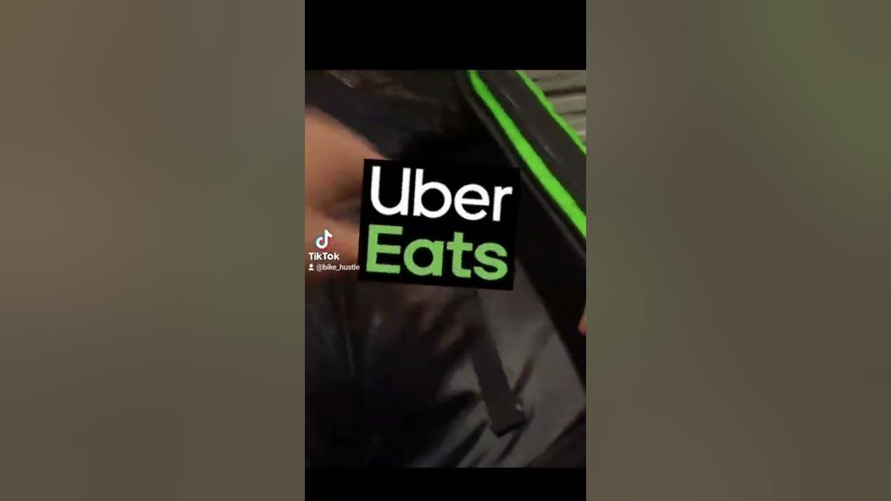 ubereats on a bicycle