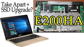 Take Apart VIVOBook E200HA - Hard Drive Upgrade?