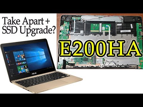   Take Apart VIVOBook E200HA Hard Drive Upgrade