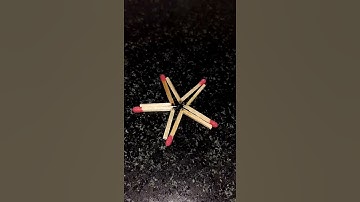 Matchstick Science Experiment | #experiment #scienceexperiment#Shorts