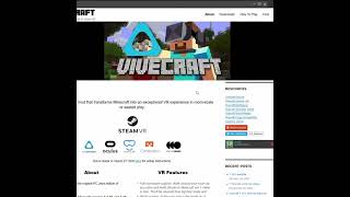How to install Minecraft Java VR (ViveCraft)
