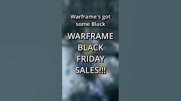 Warframe Black Friday Sales!!! Worth it? YEAH! #shorts #warframe #gaming #streamer #wfcc