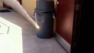 Garbage explosion