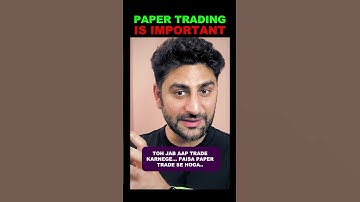 Paper Trading | Learn Trading | Booming Bulls #trading #tradingvideo #shorts