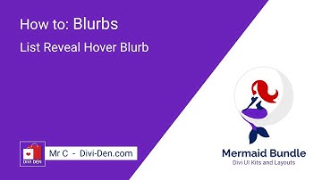 How to Modify - List Reveal Hover Blurb - Divi Blurbs Module