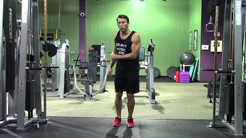 Cable External Rotation - HASfit Rotator Cuff Exercise Demonstration - Rotator Cuff Exercises