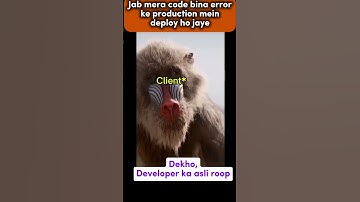 Code Bina Error = Developer ka Simba Moment. 🦁💻👏 #vlogifydebug #memes #coding #videoedits