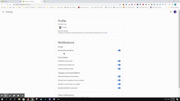Disabling Google Classroom Email Notifications