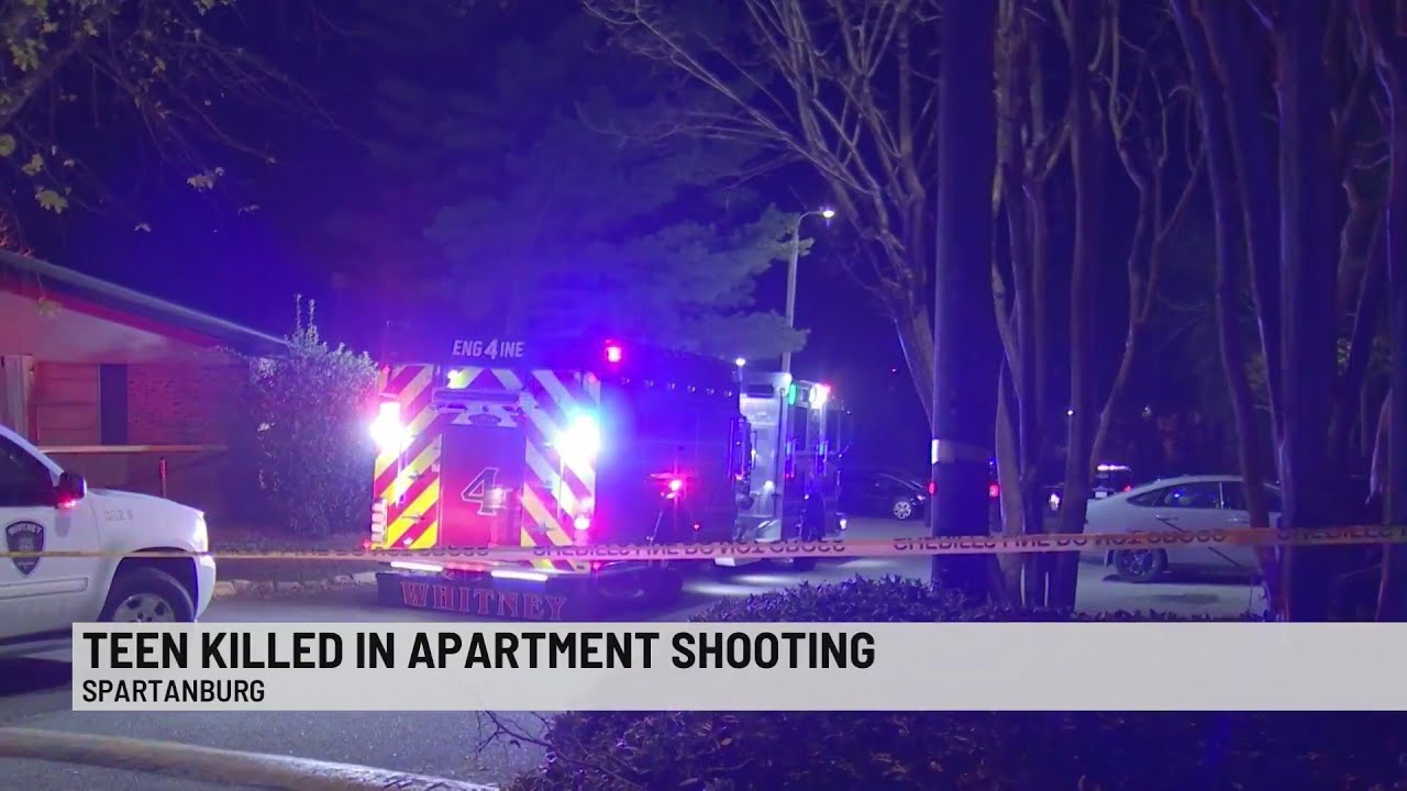 Teen killed in shooting at Spartanburg Co. apartments - YouTube