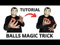 4 balls magic trick tutorial