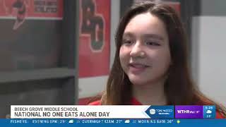 No One Eats Alone 2023 at Beach Grove Middle School, Indianapolis, IN