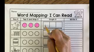 Word Mapping: I Can read short I