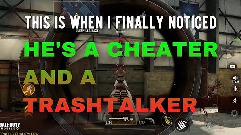 I 1V1’D A TRASH TALKING CHEATER IN COD MOBILE...