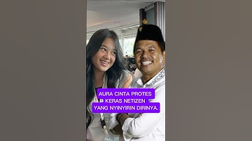 AURA CINTA PROTES KERAS NETIZEN YANG NYINYIR #dedimulyadi#auracinta#shorts