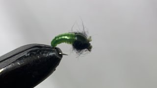 Fly Tying With Trappertv- The New Age Nuclear Green Caddis Nymph