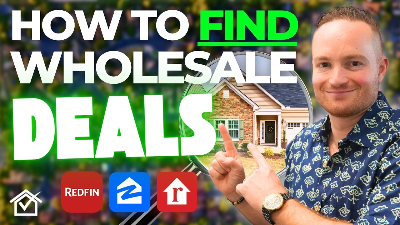 How To Find Wholesale Real Estate Deals (FAST & FREE)!