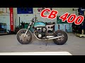 CB 400 CUSTOMIZADA O BANCO FICOU TOP DAS GALAXIAS