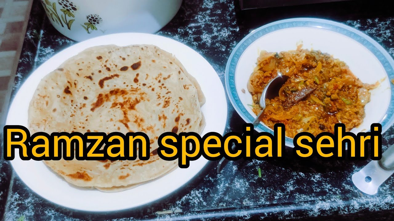 🌙Ramzan Special Sehri: Kacche Pyaz Ka Qeema Aur Paratha! 🌙 | Sab Ungliyan Chaat Jayenge!.2026🌙Ramzan