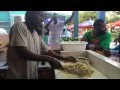 Bahamian Conch Salad w/ "Rasta" | Fish Fry | Nassau