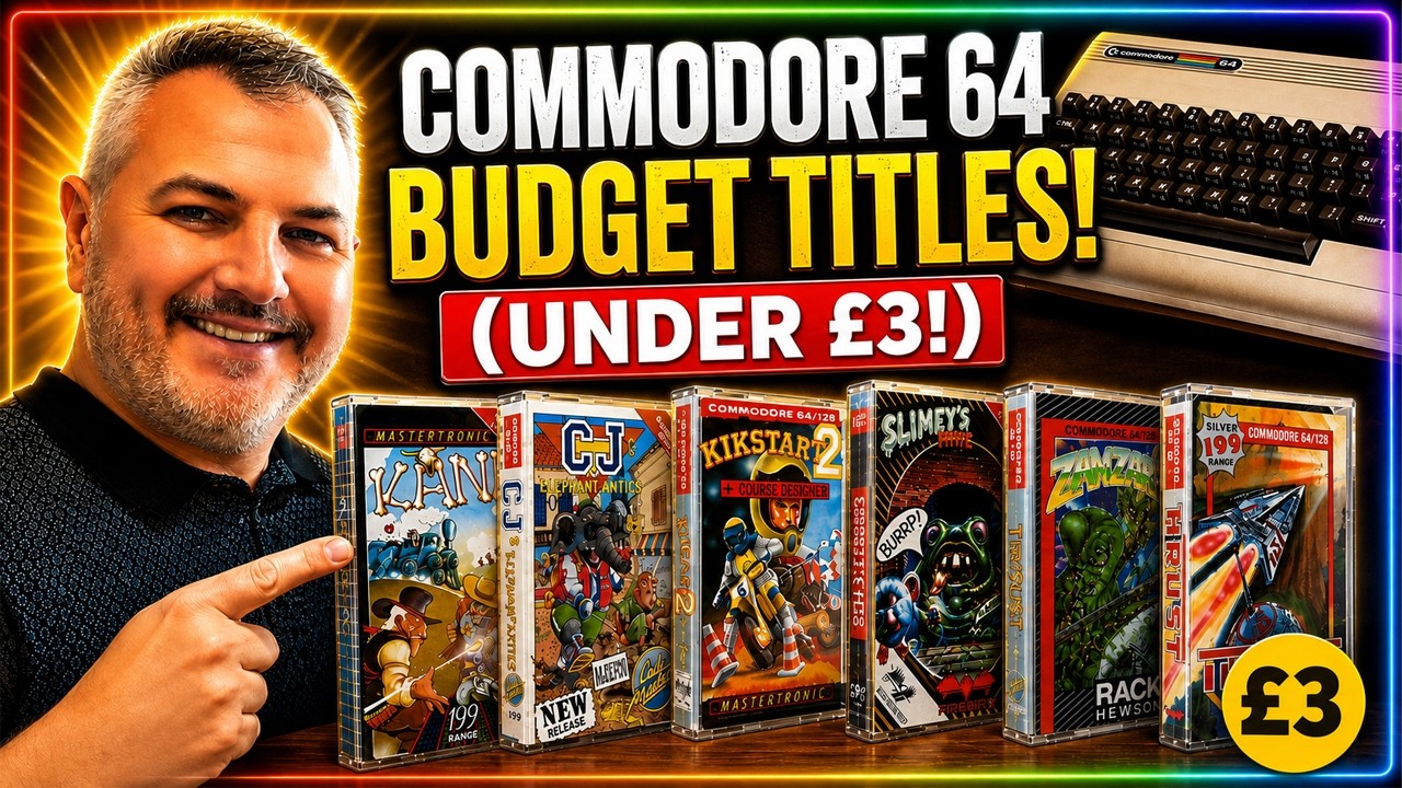 Commodore 64 Budget Games – Incredible C64 Classics Under £3 (80s & 90s) video thumbnail