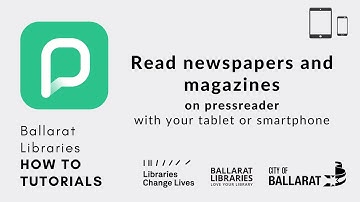 Read newspapers and magazines using the pressreader app with your tablet or smartphone