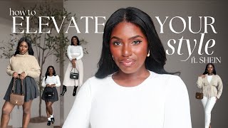 ELEVATE YOUR STYLE FT. SHEIN | TRANSITIONAL OUTFITS + BASICS + ELEVATED CASUALS + MORE by idesign8 23,989 views 1 month ago 9 minutes, 52 seconds